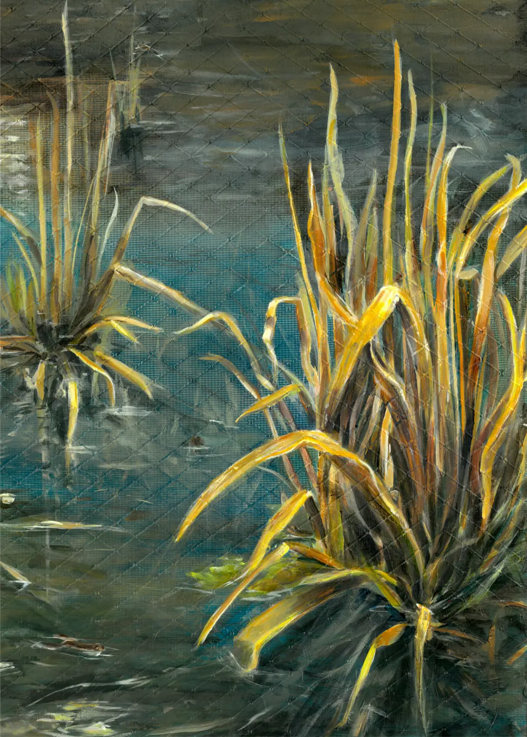 Frog Pond (Section) 48" x 24"